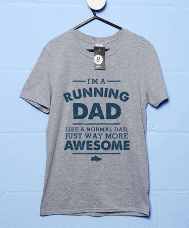 I'm A Running Dad Mens T-Shirt 8Ball
